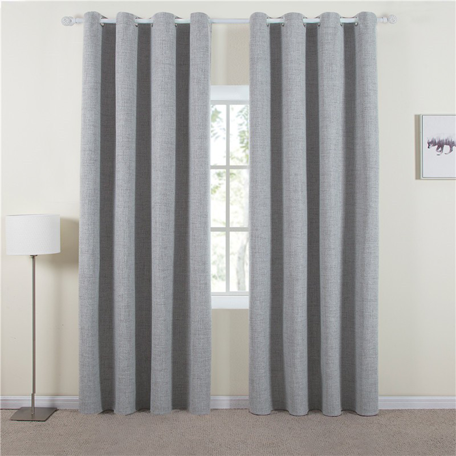 CURTAINS (thick) (Coloured)