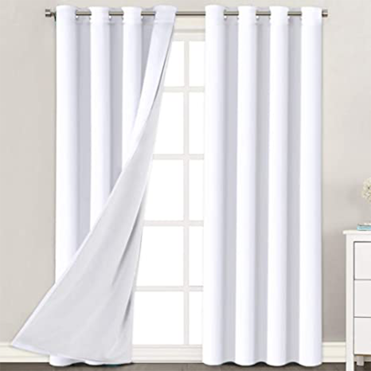 CURTAINS (thick) (white)